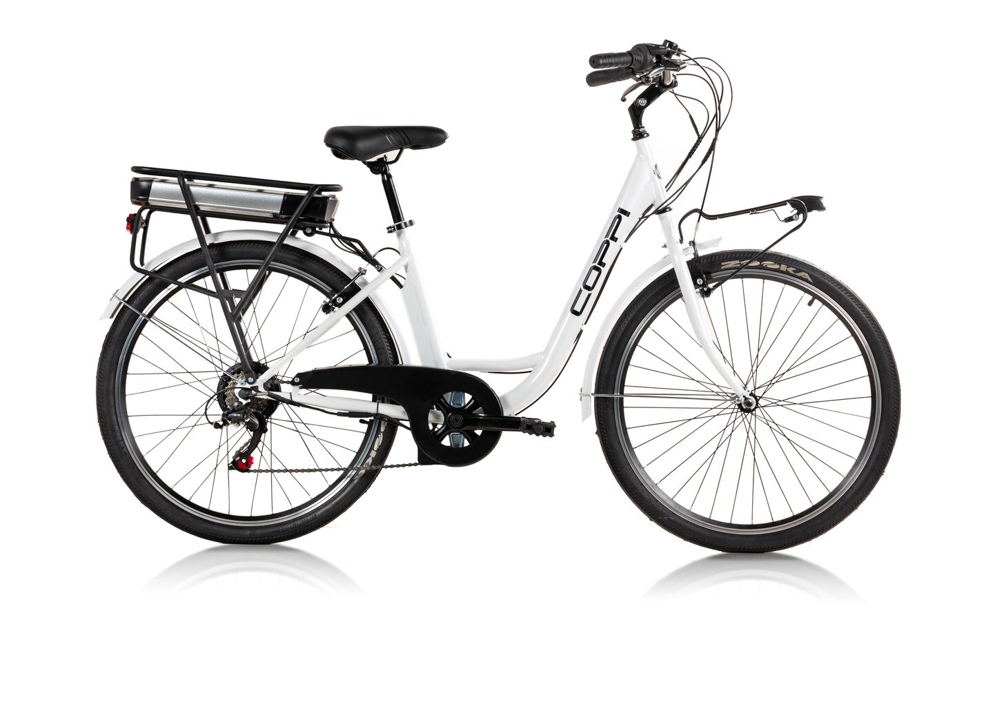 Elektriskais velosipēds Rivera Holand Steel 26", balts цена и информация | Elektrovelosipēdi | 220.lv