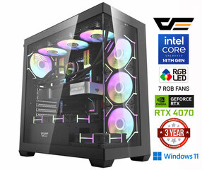 Mdata Gaming Core i9-14900F цена и информация | Стационарные компьютеры | 220.lv