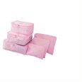 Koferu organizatoru komplekts Packing Cubes, rozā