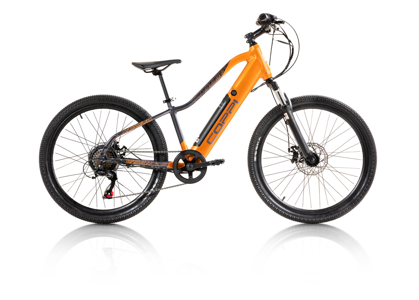Elektriskais velosipēds Goblin Mtb Alloy 24", oranžs цена и информация | Elektrovelosipēdi | 220.lv