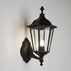 Searchlight āra sienas lampa Alex 82530BK cena un informācija | Āra apgaismojums | 220.lv