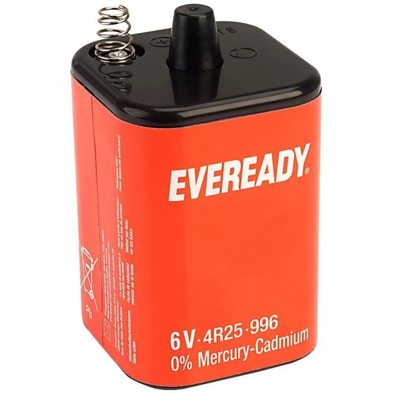 Akumulators Eveready 6V 4R25 11000mAh 996 цена и информация | Baterijas | 220.lv