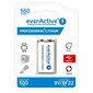 Akumulators EverActive 6F22/9V 550 mAh cena un informācija | Baterijas | 220.lv