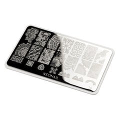 ПЛИТКА ДЛЯ ШТАМПОВ NEONAIL stamping plate 10 цена и информация | Принадлежности для рисования, лепки | 220.lv