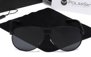 Polarizētās saulesbrilles vīriešiem PolarSky, Aviator цена и информация | Солнцезащитные очки для мужчин | 220.lv