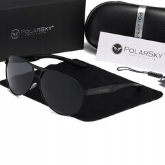 Polarizētās saulesbrilles vīriešiem PolarSky, Aviator цена и информация | Солнцезащитные очки для мужчин | 220.lv