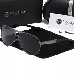 Polarizētās saulesbrilles vīriešiem PolarSky, Aviator cena un informācija | Saulesbrilles  vīriešiem | 220.lv