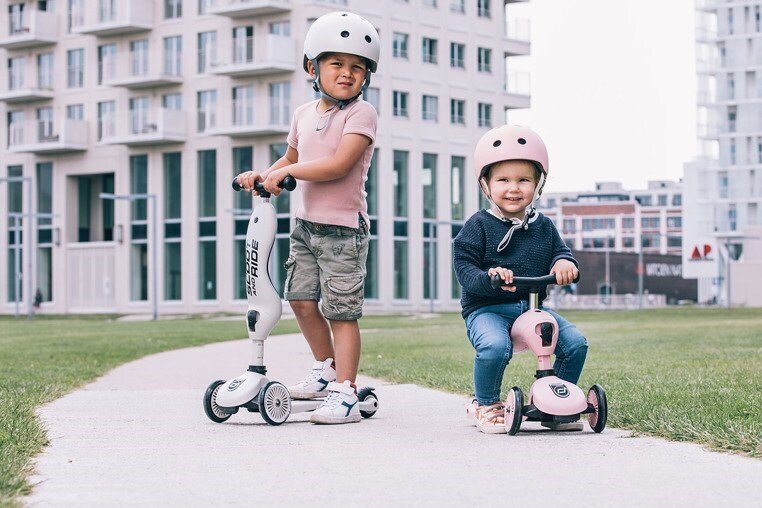 Skrejritenis Scoot & Ride Highwaykick, balts cena un informācija | Skrejriteņi | 220.lv