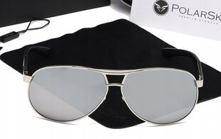 Polarizētās saulesbrilles vīriešiem PolarSky Aviator, PS 8618 cena un informācija | Saulesbrilles  vīriešiem | 220.lv