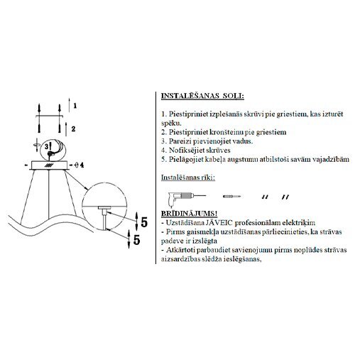 Piekaramā lampa Estravaganza cena un informācija | Lustras | 220.lv