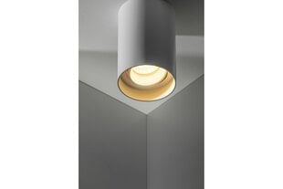 Корпус светильника потолочного Resto, GU10, 80х80x125 мм, IP20, чёрный цена и информация | Потолочный светильник | 220.lv