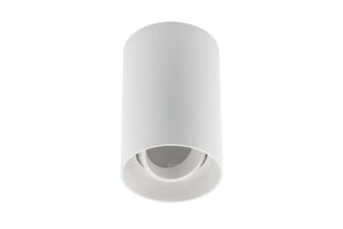 Корпус светильника потолочного Resto, GU10, Ø80x125 мм, IP20, белый цена и информация | Потолочные светильники | 220.lv