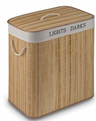 Бамбуковый ящик для белья Todar, 105 л, коричневый цена и информация | Аксессуары для ванной комнаты | 220.lv