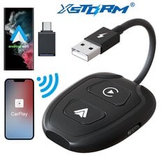 Bezvadu Android Auto un Carplay iPhone adapteris Wifi Bt Xstorm cena un informācija | Auto 12V el. piederumi | 220.lv