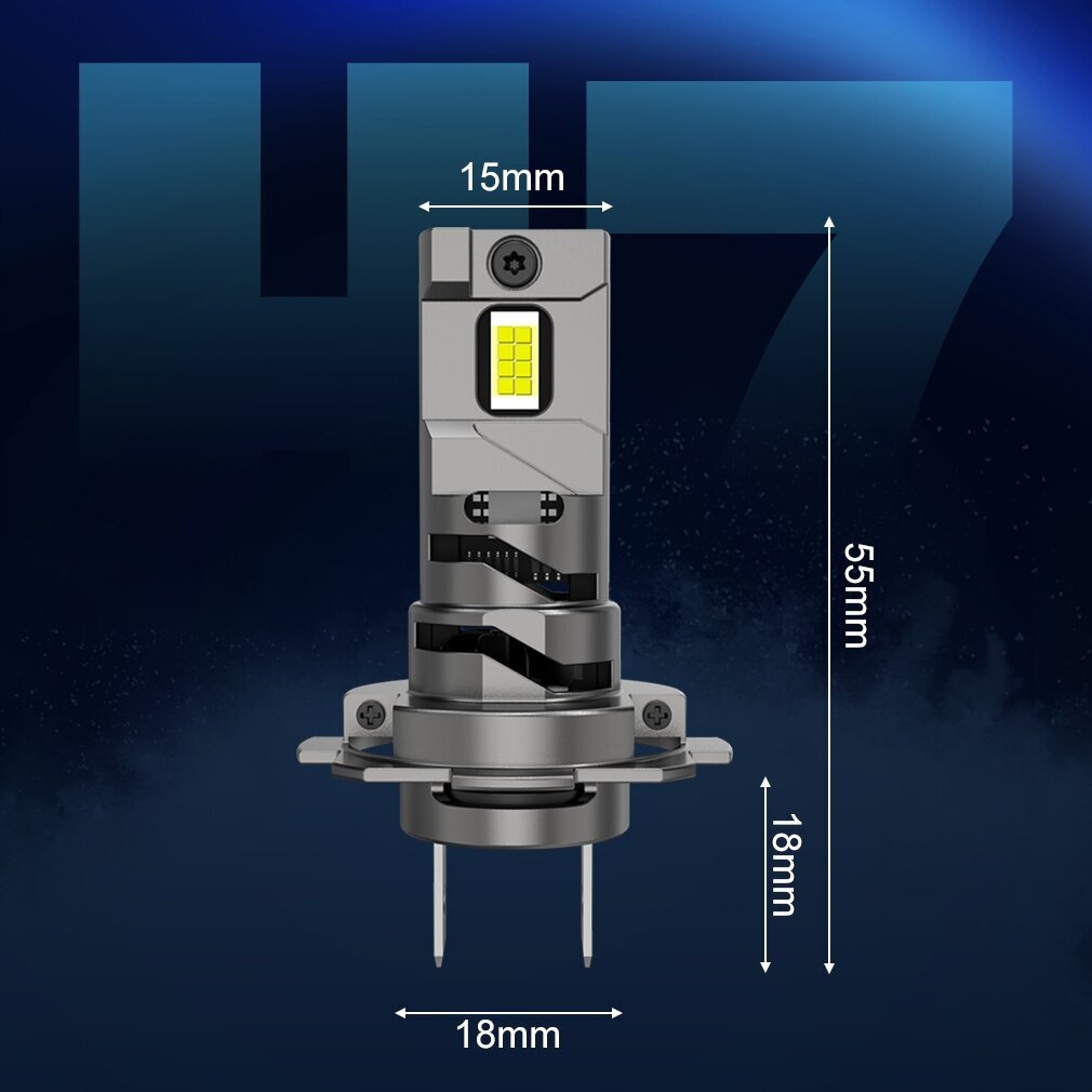 Spuldzes Led H7 Xstorm A18 cena un informācija | Auto spuldzes | 220.lv