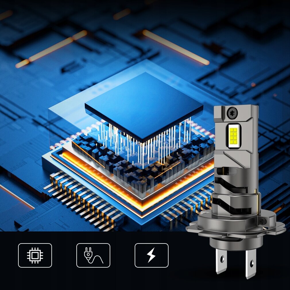 Spuldzes Led H7 Xstorm A18 cena un informācija | Auto spuldzes | 220.lv