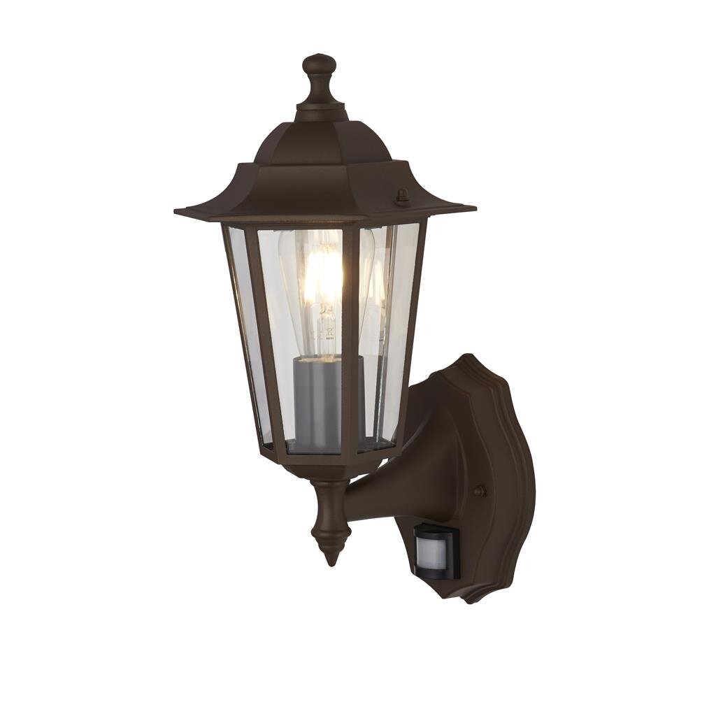 Āra sienas lampa Searchlight Alex 68001RUS, melna, 1 gab. цена и информация | Āra apgaismojums | 220.lv