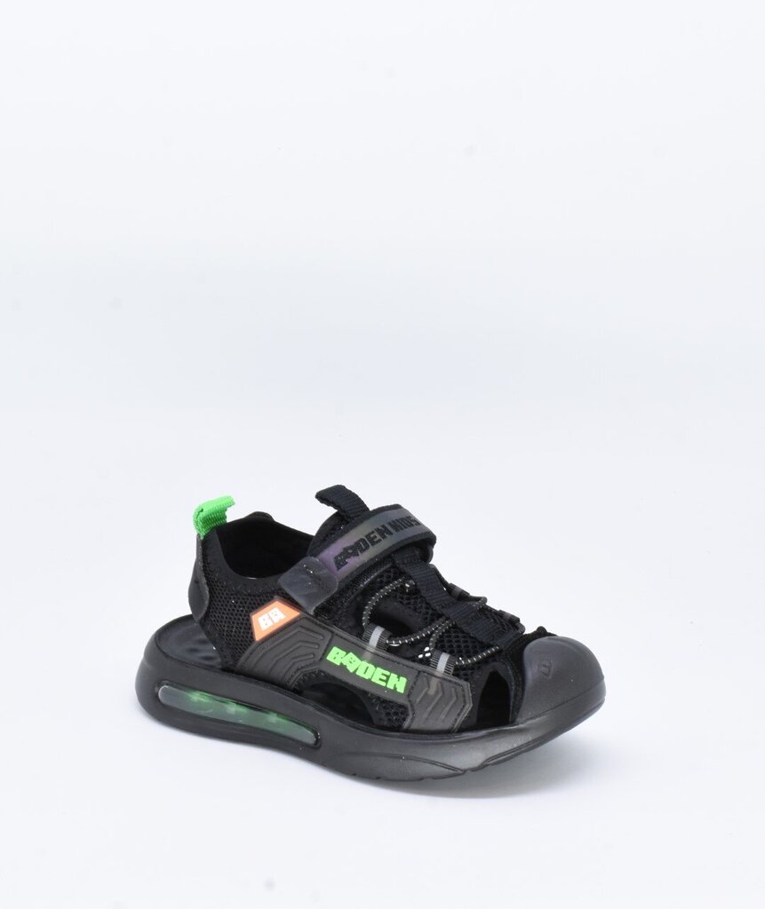 Sandales zēniem Baden EIAP00004439, melnas cena un informācija | Bērnu sandales | 220.lv