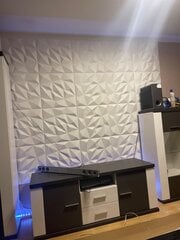 3D griestu paneļi Brylant White 5m2 20 gab. Deccart cena un informācija | Griestu, sienu dekoru elementi | 220.lv