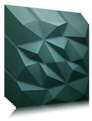 3D griestu paneļi Brylant Green 2m2 8gab. Deccart cena un informācija | Griestu, sienu dekoru elementi | 220.lv