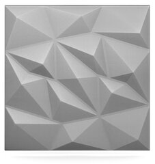 3D griestu paneļi Brylant Grey 2m2 8gab. Deccart cena un informācija | Griestu, sienu dekoru elementi | 220.lv