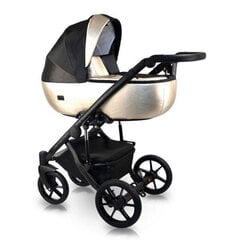 Universālie rati Bexa Air Pro AI-17 4in1, black/gold cena un informācija | Bērnu rati | 220.lv