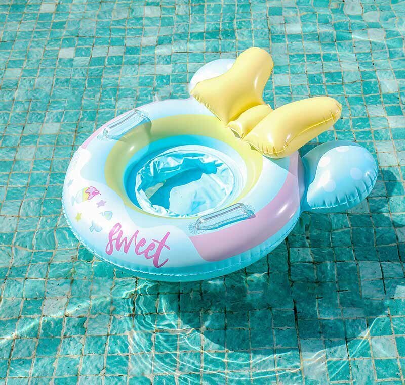 Piepūšamais peldēšanas ritenis Mickey , 52 x 25 cm цена и информация | Piepūšamās rotaļlietas un pludmales preces | 220.lv