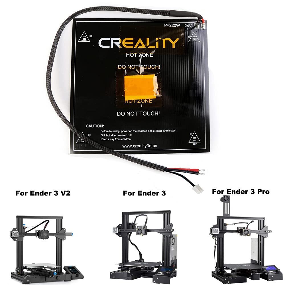 Creality Hotbed (235*235mm) Creality Ender-3 V2 3D cena un informācija | Piederumi printerim | 220.lv