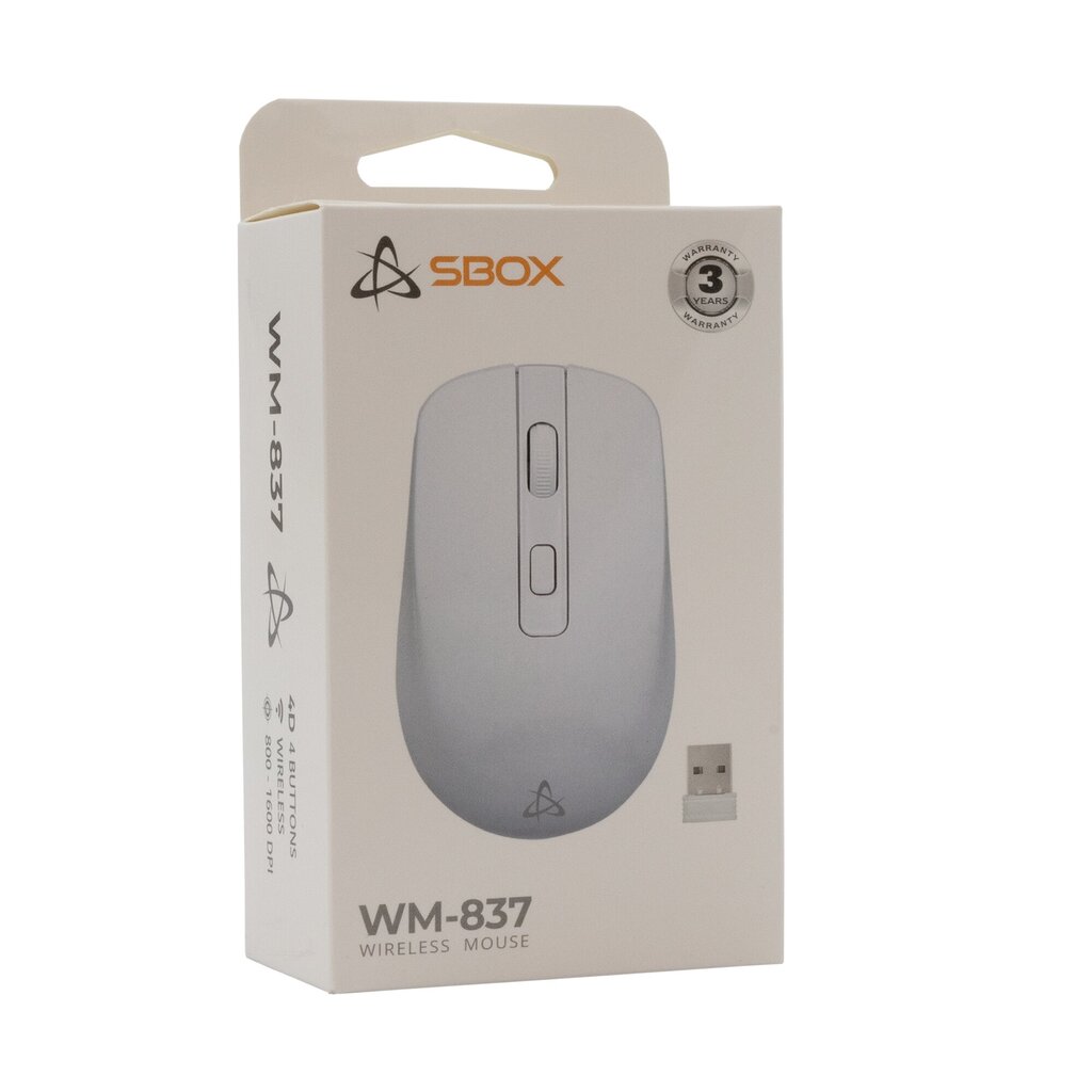 Sbox WM-837 цена и информация | Peles | 220.lv