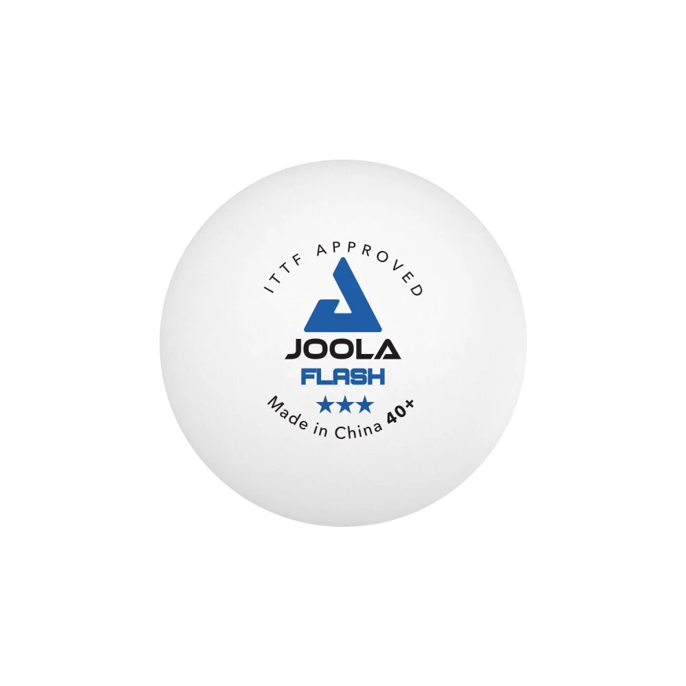 Galda tenisa bumbiņas Joola Flash, baltas, 6 gab. цена и информация | Galda tenisa galdi un pārklāji | 220.lv