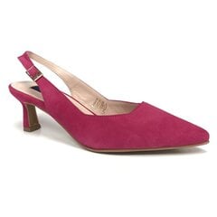 Замшевые туфли с открытой пяткой для женщин Bella b, розовые цена и информация | Женские туфли | 220.lv