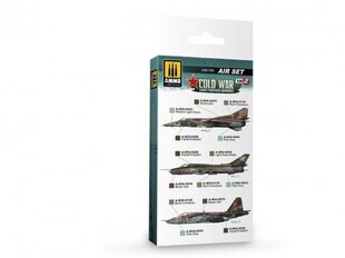 Akrila krāsu komplekts Ammo Mig Cold War Vol. 2 Soviet Fighters Bombers, 7239 cena un informācija | Modelēšanas un zīmēšanas piederumi | 220.lv