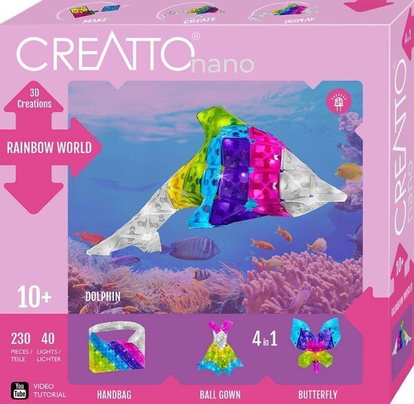 Radošais komplekts Creatto Rainbow World cena un informācija | Attīstošās rotaļlietas | 220.lv