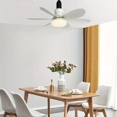 Flower Fan Light spuldze - ventilators cena un informācija | Griestu lampas-ventilatori | 220.lv