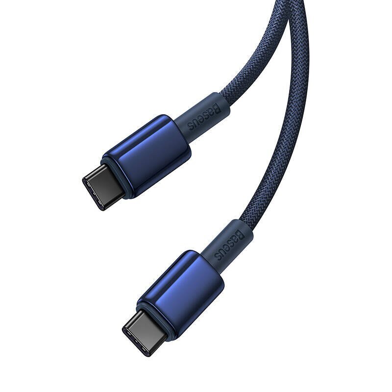Baseus Tungsten Glod USB-C–USB-C kabelis cena un informācija | Savienotājkabeļi | 220.lv