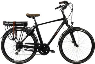 Elektriskais velosipēds Brooklyn Urban 28", melns цена и информация | Электровелосипеды | 220.lv