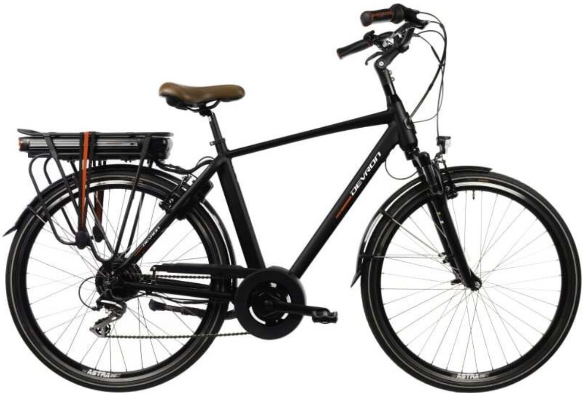 Elektriskais velosipēds Brooklyn Urban 28", melns cena un informācija | Elektrovelosipēdi | 220.lv