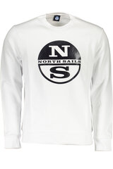 Džemperis vīriešiem North Sails 9024130W, balts cena un informācija | Vīriešu jakas | 220.lv