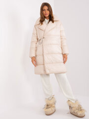 Женская зимняя куртка цвета экрю цена и информация | Женские куртки | 220.lv