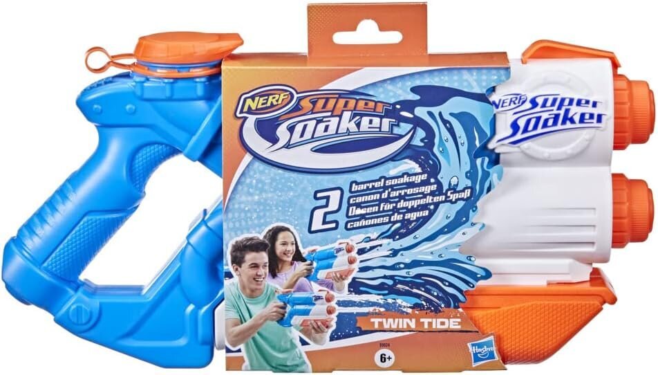 Ūdens pistole Nerf Super Soaker, zila cena un informācija | Ūdens, smilšu un pludmales rotaļlietas | 220.lv