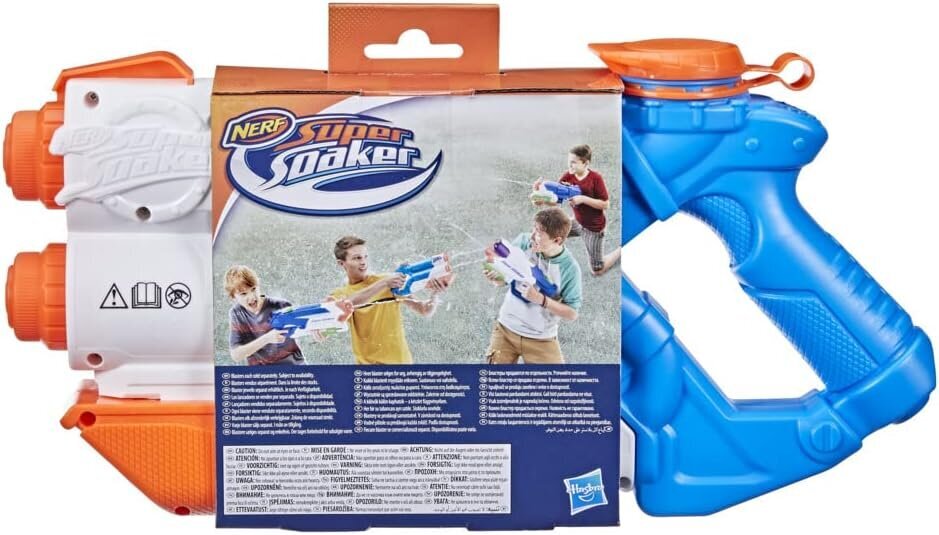 Ūdens pistole Nerf Super Soaker, zila cena un informācija | Ūdens, smilšu un pludmales rotaļlietas | 220.lv