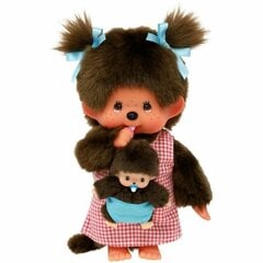 Mīkstā rotaļlieta Bandai Monchhichi Mama & Baby, 20 cm cena un informācija | Mīkstās (plīša) rotaļlietas | 220.lv