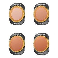 4 filtri PL ND8|16|32|64 Sunnylife for Pocket 3 cena un informācija | Citi piederumi fotokamerām | 220.lv