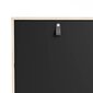 Vitrīna Aatrium, 98,7x40x189 cm, melna цена и информация | Vitrīnas, bufetes | 220.lv
