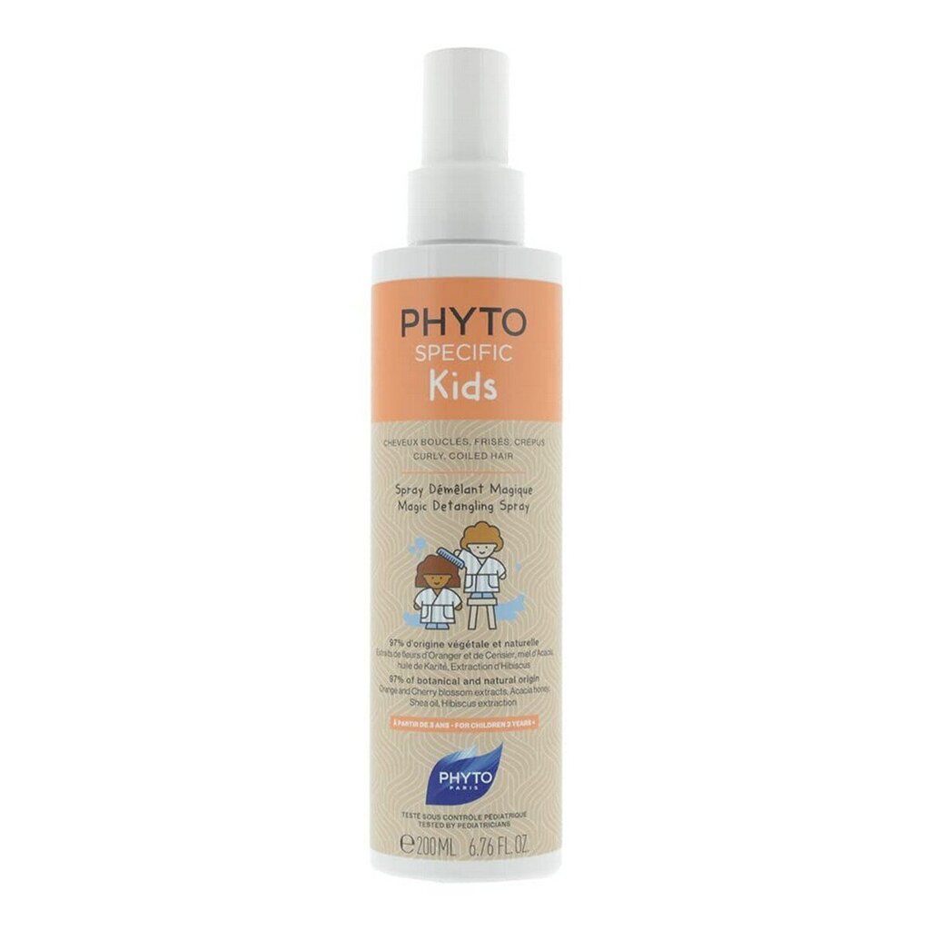 Matu laka Phyto Specific Kids Magic Detangling Spray, 200ml цена и информация | Bērnu kosmētika, līdzekļi jaunajām māmiņām | 220.lv