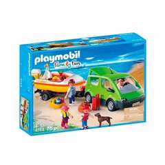 Playmobil van z przyczepą 4144 цена и информация | Kонструкторы | 220.lv