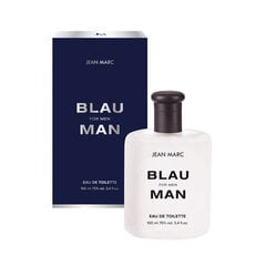 JEAN MARC vīriešu tualetes ūdens BLAU MAN, 100ml цена и информация | Мужские духи | 220.lv
