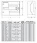 RH-24 (2x12) (N+PE) virsmontējams sadales skapis, 2x12 IP65 cena un informācija | Elektrības slēdži, rozetes | 220.lv