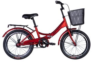 Pilsētas velosipēds sievietēm un vīriešiem Smartrike Smart, 24", sarkans цена и информация | Велосипеды | 220.lv
