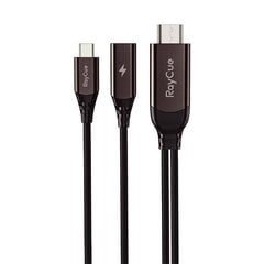 Кабель USB-C to HDMI 2.1 4k60Hz RayCue cable, 2 м цена и информация | Кабели и провода | 220.lv